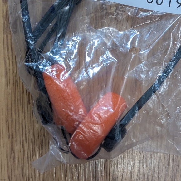 Orange and Black Headphones - Picture 2 of 2